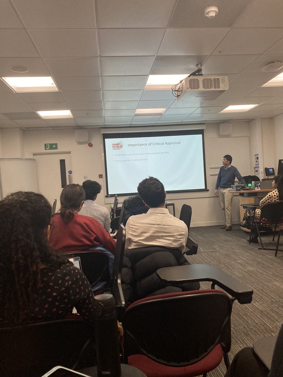 Trishika (@trishikasuji) on Twitter photo Just finished up academic cardiology led by Dr Sashiananthan Ganesananthan! We critically analysed Orbita - the trial comparing PCI to placebo!
Now for lunch!
#NUCC23 #BUCAxKCL <a href="/BUCA_official/">British Undergraduate Cardiovascular Association</a> Just finished up academic cardiology led by Dr Sashiananthan Ganesananthan! We critically analysed Orbita - the trial comparing PCI to placebo!
Now for lunch!
#NUCC23 #BUCAxKCL <a href="/BUCA_official/">British Undergraduate Cardiovascular Association</a>