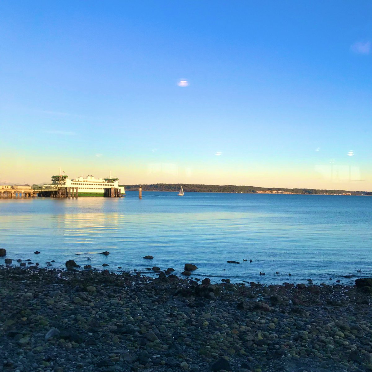 Hey_Pate_'s tweet photo. Letโs make it a beautiful Sunday โ๏ธ๐คโฎ๏ธ
#PNW #WaStateFerries #OlympicPeninsula https://t.co/09izqyyR4C
