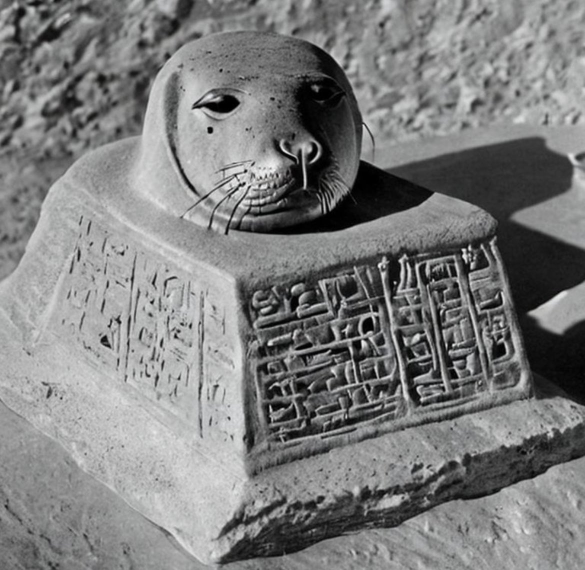 nocontextmemes's tweet photo. The unbroken seal on King Tutankhamun’s tomb, 1922. https://t.co/88l1K7ByIq