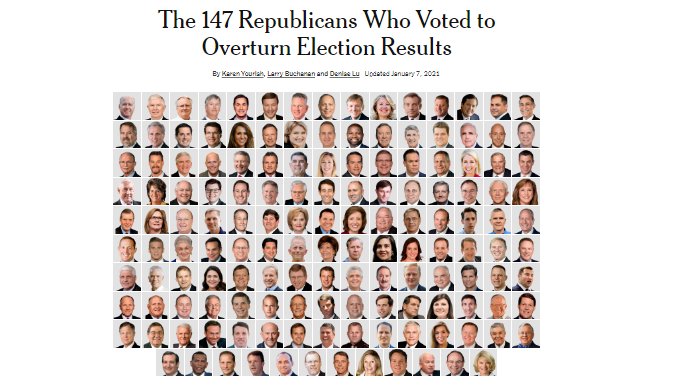 martyandchris's tweet photo. @tedcruz Well, fleeing your state during a freeze doesn't warrant a firing.
Nor does voting to overturn an election.

Ted Cruz was one of the 147 Republicans who voted to overturn the #2020 election results ... AFTER a MAGA MOB attack on the U.S. Capitol.
#Jan6Insurrection #147Republicans https://t.co/WjgKigvlek