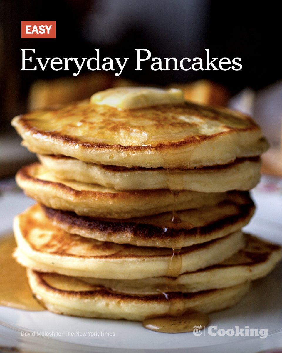 The New York Times on Twitter "These 20minute pancakes have more than