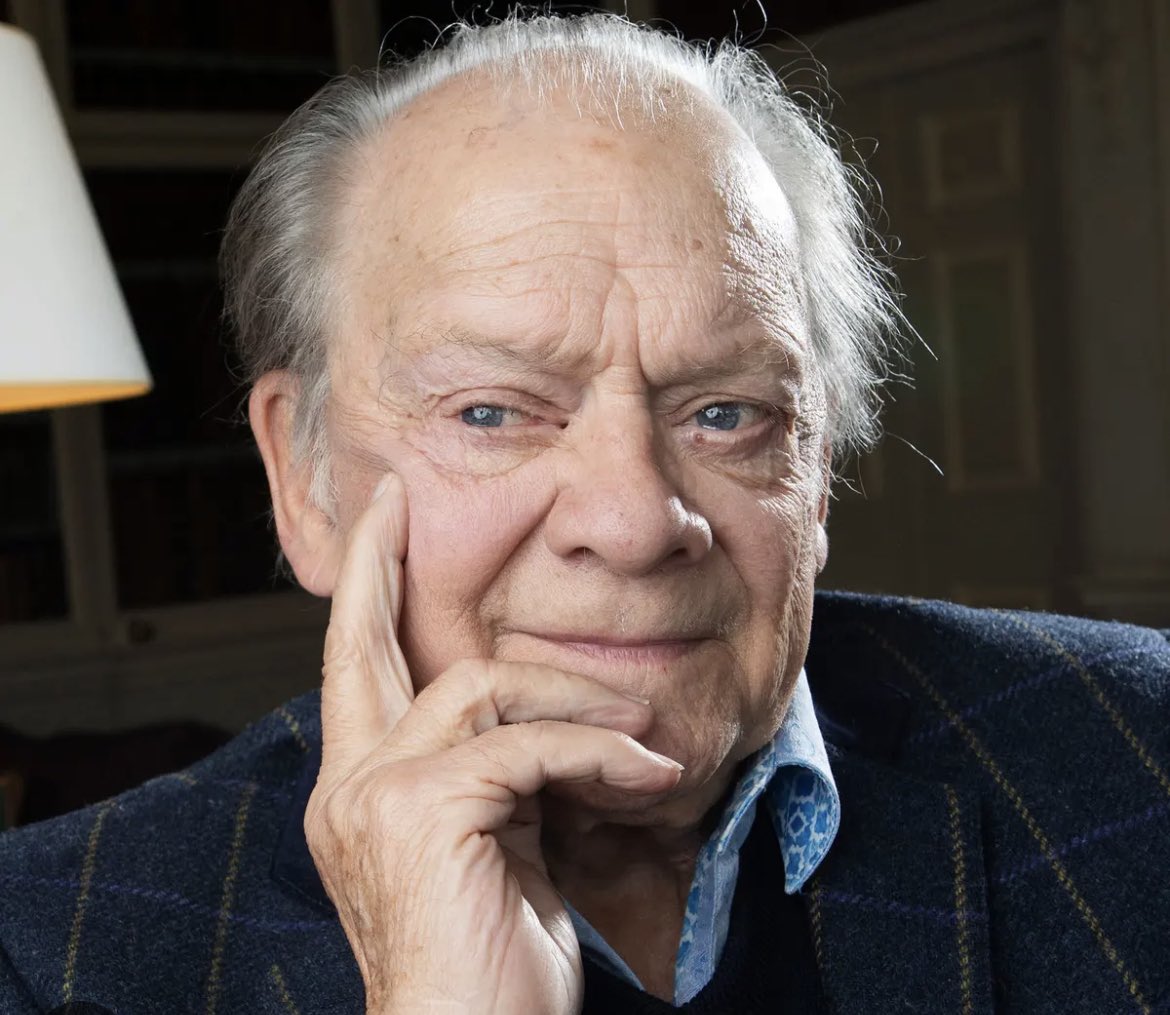 official_bottom's tweet image. It’s not Bottom related. But aside from Rik is this man the most iconic figure in British comedy? #DavidJason