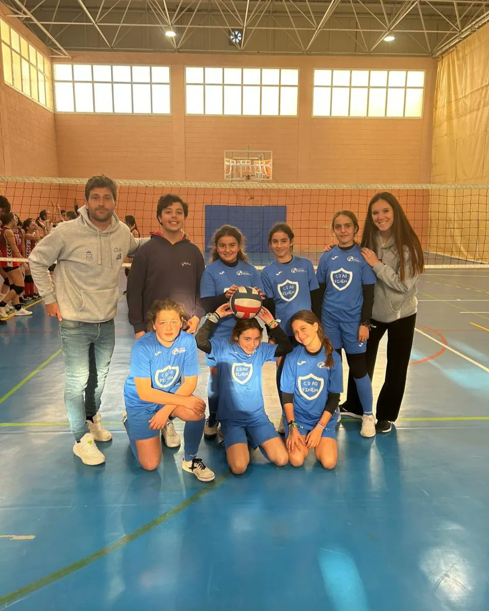 CDADFINEM's tweet photo. 🏐 Nuevo partido de vóley para nuestro equipo alevín 💪
©️ #CDADFINEM https://t.co/RNtBYLVRLB