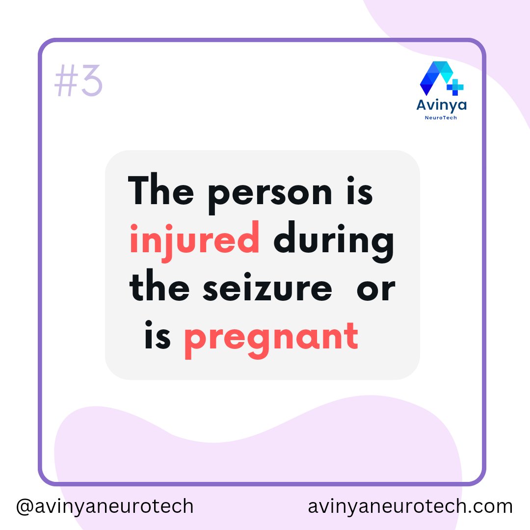 avinyaneurotech's tweet photo. When should you call an Epilepsy Emergency Medical help? 🤔
.
Share this post with your loved once 🔂

Follow @avinyaneurotech for such awesome information ℹ️

#Awareness #facts #Epilepsy #emergencyalert #medical #help
#Emergency #hospital #SEIZURE https://t.co/ggUz8NQD19