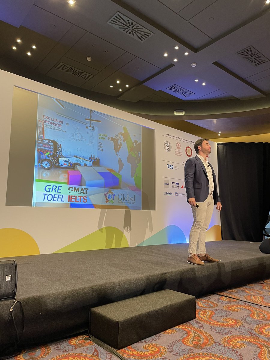 CvStudentsConf's tweet image. Ξεκίνησε η Παρουσίαση της Global Prep   #HappeningNow #globalprep #civil #masters