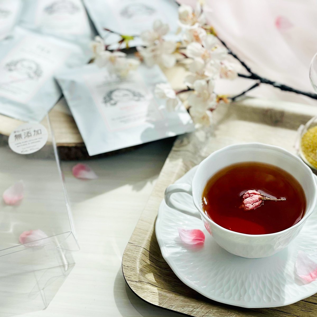 RoyalLeaftea's tweet photo. 🌸天然桜使用🌸
「プレミアムさくらティー」
ご好評につき完売いたしました！
ご購入予定だったお客様申し訳ございません！！
再入荷までしばらくお待ちくださいませ

無添加紅茶専門店　ROYAL LEAF TEA®︎🌱🍃☕︎🫖 https://t.co/RyEbVhk4tJ