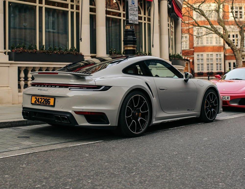 PorscheCIub's tweet photo. Chalk 992 Turbo S https://t.co/E4mydC8Pxd
