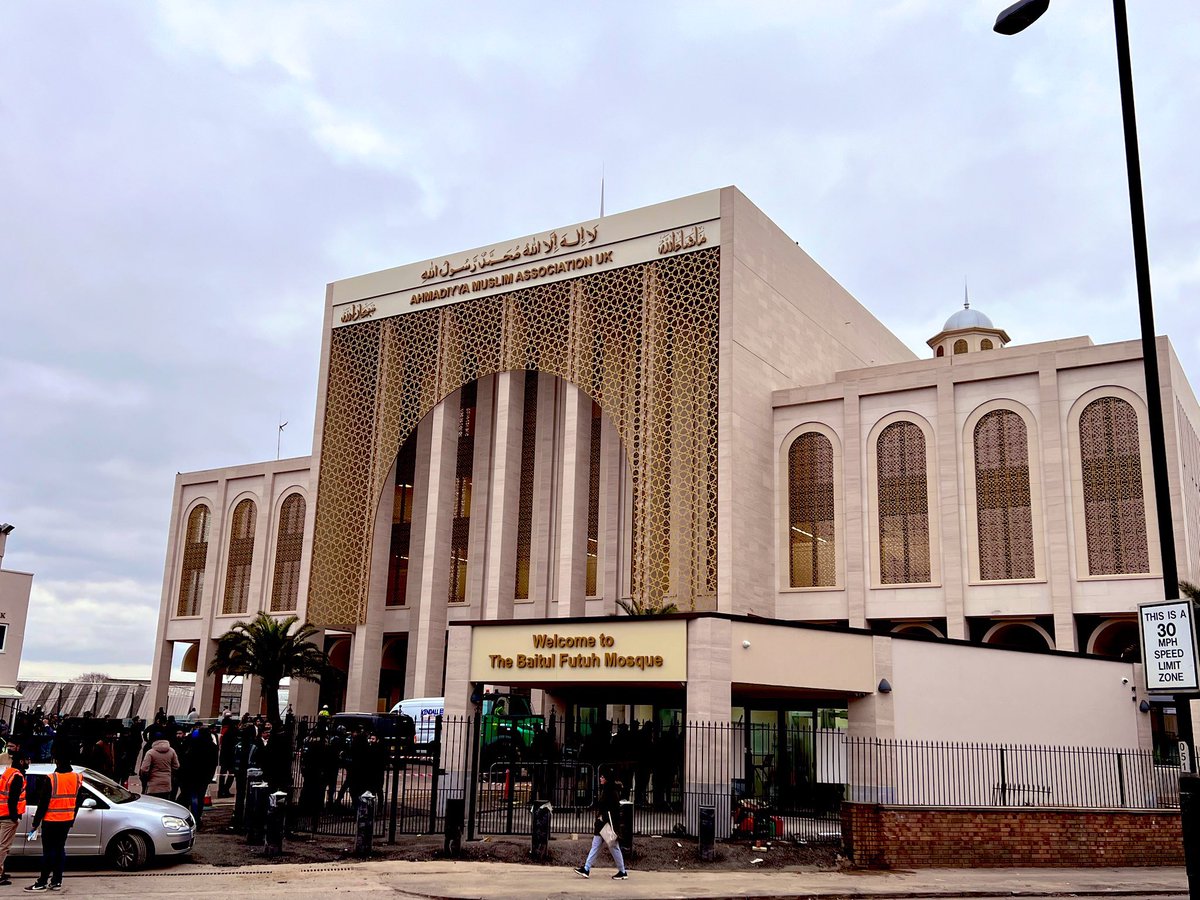 ailafaisal's tweet photo. Truly blessed to have witnessed this historic event. Alhumdulillah 

Western Europe’s biggest mosque #baitulfutuh reopened after a fire in 2015. 

#PeaceSymposium2023 
#BaitulFutuh https://t.co/8phbi6f1Ek