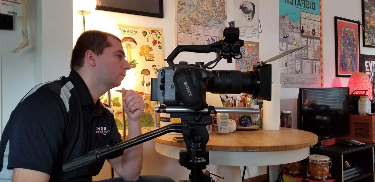 COSFilmsINC's tweet photo. Excellent shoot with creative artist Jolee Mallmann for this seasons kickoff of “The Next Frame” 🎥

Not only is she a talented filmmaker, she has a passion for photography, art and sculpting.

#thenextframe #creatives  #filmmaking #artist #milwaukee #wisconsin https://t.co/pOexnvHJu3