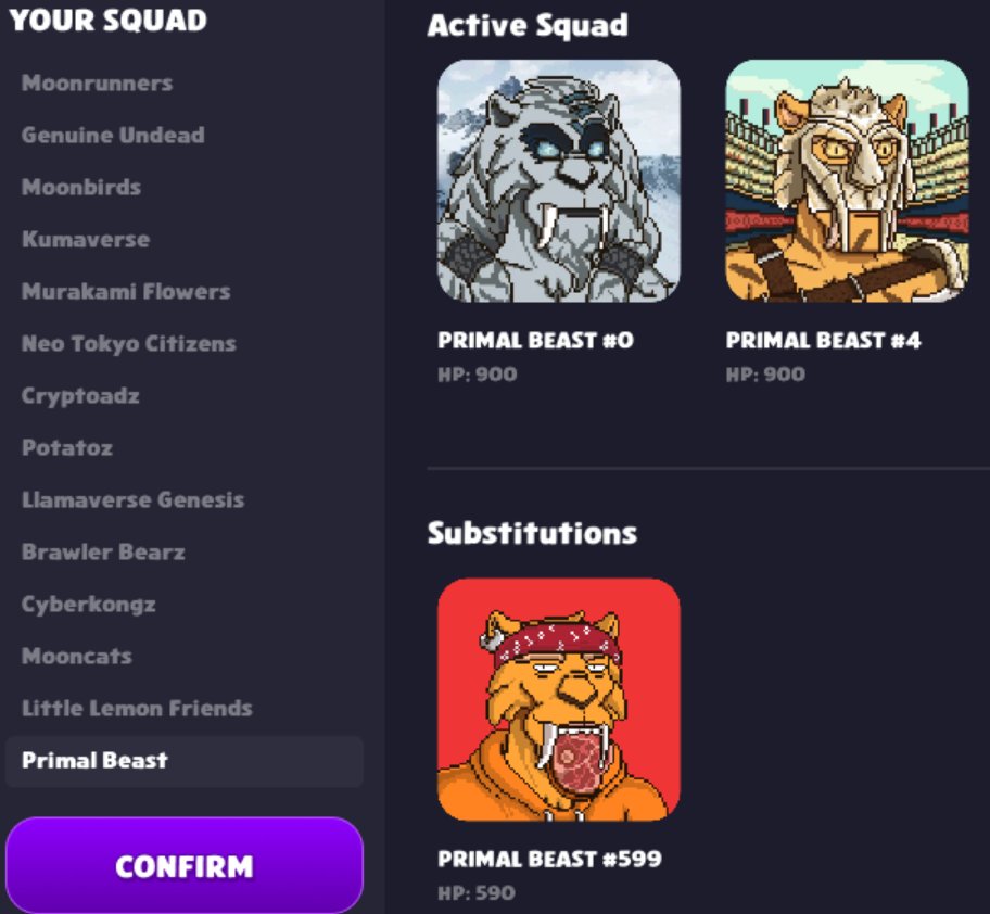 Primal Beasts (@primalbeastnft) on Twitter photo Primal Updates:
- We are now part of @RektCollective_ (as I am sure you know why by now).
- <a href="/starwolvez/">Star Wolvez</a> game integration with Genesis Beasts.
More in the🧵below! Primal Updates:
- We are now part of @RektCollective_ (as I am sure you know why by now).
- <a href="/starwolvez/">Star Wolvez</a> game integration with Genesis Beasts.
More in the🧵below!