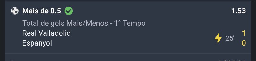 TheLeftism's tweet photo. Esse mlk @goldorayo é mto zika!!!! 

Forramos mais uma na 🇪🇸!!!! 

#TraderEsportivo #Betano #Bet365  #LaLiga #Over05HT #Deugreen #Goldorayo https://t.co/PTZ5V180W1