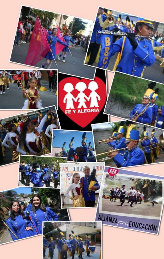etisanjoseobrer's tweet photo. #FeyAlegriacumple68años  Nuestra Banda Show Centuriones San José Obrero Fe y Alegría Felicita y celebra los 68 Aniversario de Fe y Alegría Venezuela 🙏❤️🥳🎂🇻🇪 https://t.co/EtW3sFiIST