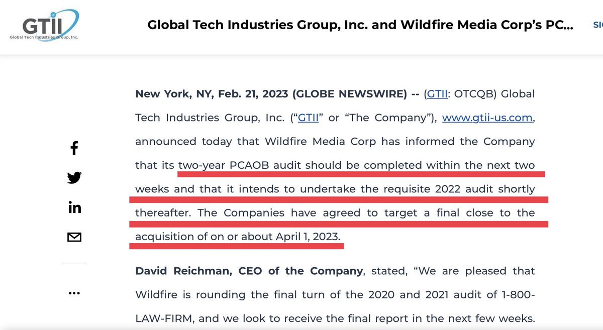 AlbyJr's tweet photo. $gTii 1-800 acquisition HOPES to be finalized by April 1st (3 wks away). Trento SPa announced 11 months ago, the $350Million Bond had been secured. Not a peep since.
How CRAZY it would be IF we got the announcements in succession or at the same time? 💥 

https://t.co/D49ZylK7r3 https://t.co/onE1FtESZY