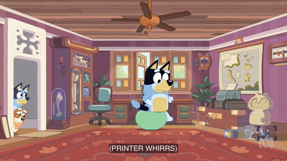 out of context Bluey tweet media