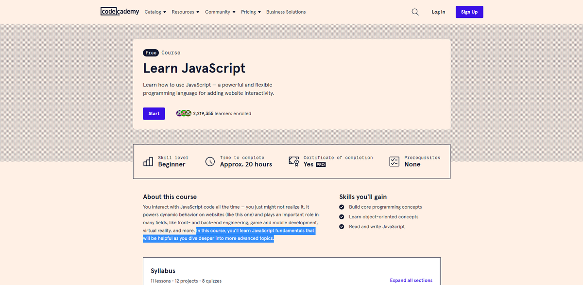 8 FREE online courses to master JavaScript (beginner to advanced ...