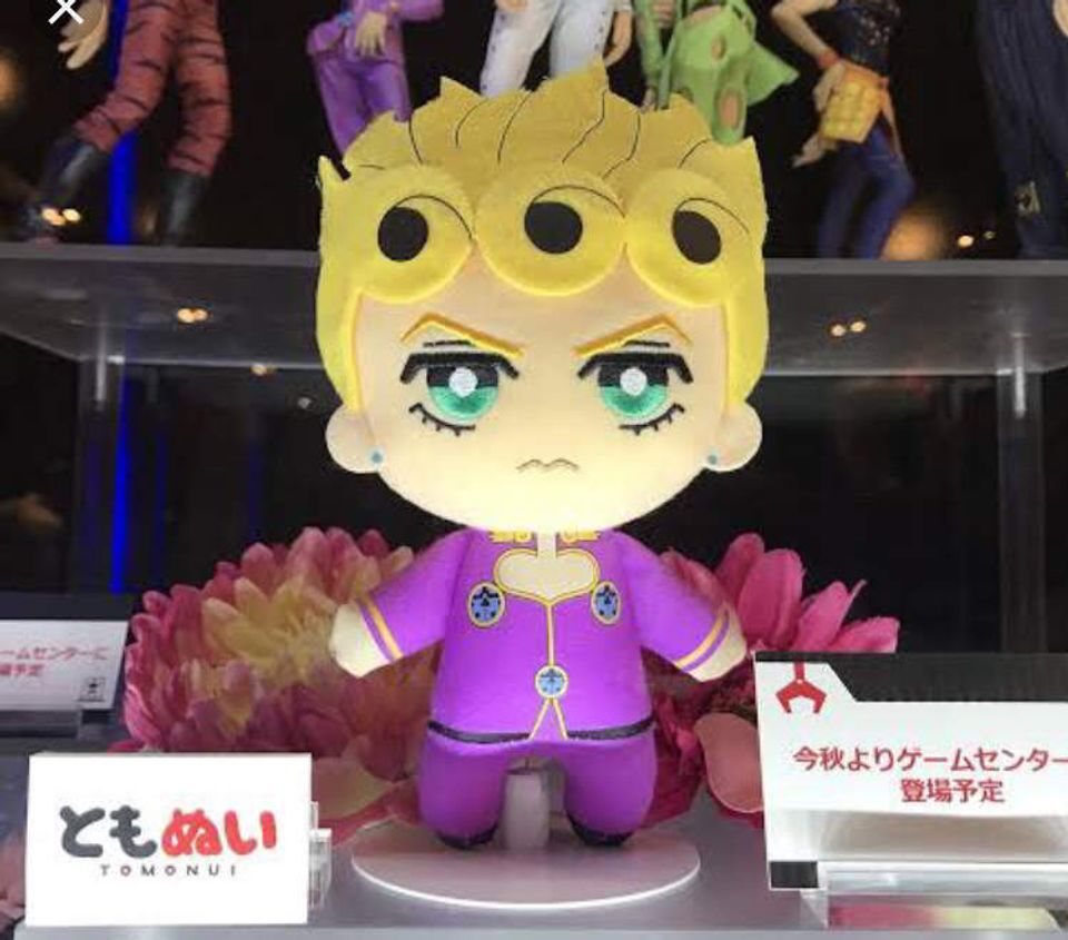 HIEROCHERRY's tweet photo. why did they display giorno micro as if he's a rare ancient artifact excavated from the sands of egypt https://t.co/fXFoNazkfx