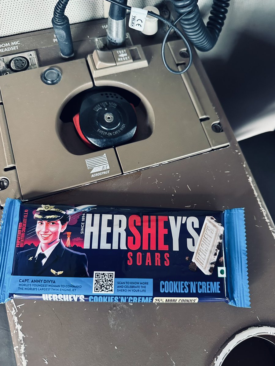 Sweet success tastes even better with Hershey's India! Excited to see my picture on these delicious chocolate packs 🍫🎉 

#AnnyDivya #HersheysIndia #Collaboration #SweetSuccess #CaptainAnnyDivya #Hersheys @hersheys <a href="/Hersheys/">HERSHEY'S</a>India