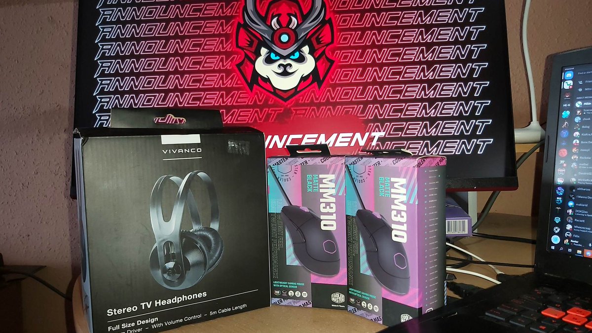 NoctiqEsports's tweet photo. To celebrate our latest news, we have a giveaway for you! 👀😌
You can win 2 Cooler Master MM310 mouse, or a Vivanco Headphone! 😱
Huge credit to @dod0oFPS and @IamHunxr for the mouse!

In order to win:
Follow @spiritgaminghun
Like &amp; retweet
Tag 2 friends

Ends in March 12! 🗓️ https://t.co/GTHPR6mlCJ