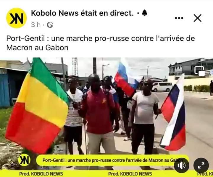 LaTreizeine's tweet photo. #GABON, KIDNAPPING DE PETER BRADY AKEWA À #PORTGENTIL SUITE À SA MARCHE PRO-RUSSE ET NON À @EMMANUELMACRON AU GABON : LES AUTORITÉS GABONAISES SONT-ELLES EN QUÊTES D'UNE RECONNAISSANCE DE MEILLEUR ESCLAVE DE LA #FRANCE ? https://t.co/oZxpQ6Kf4Z
