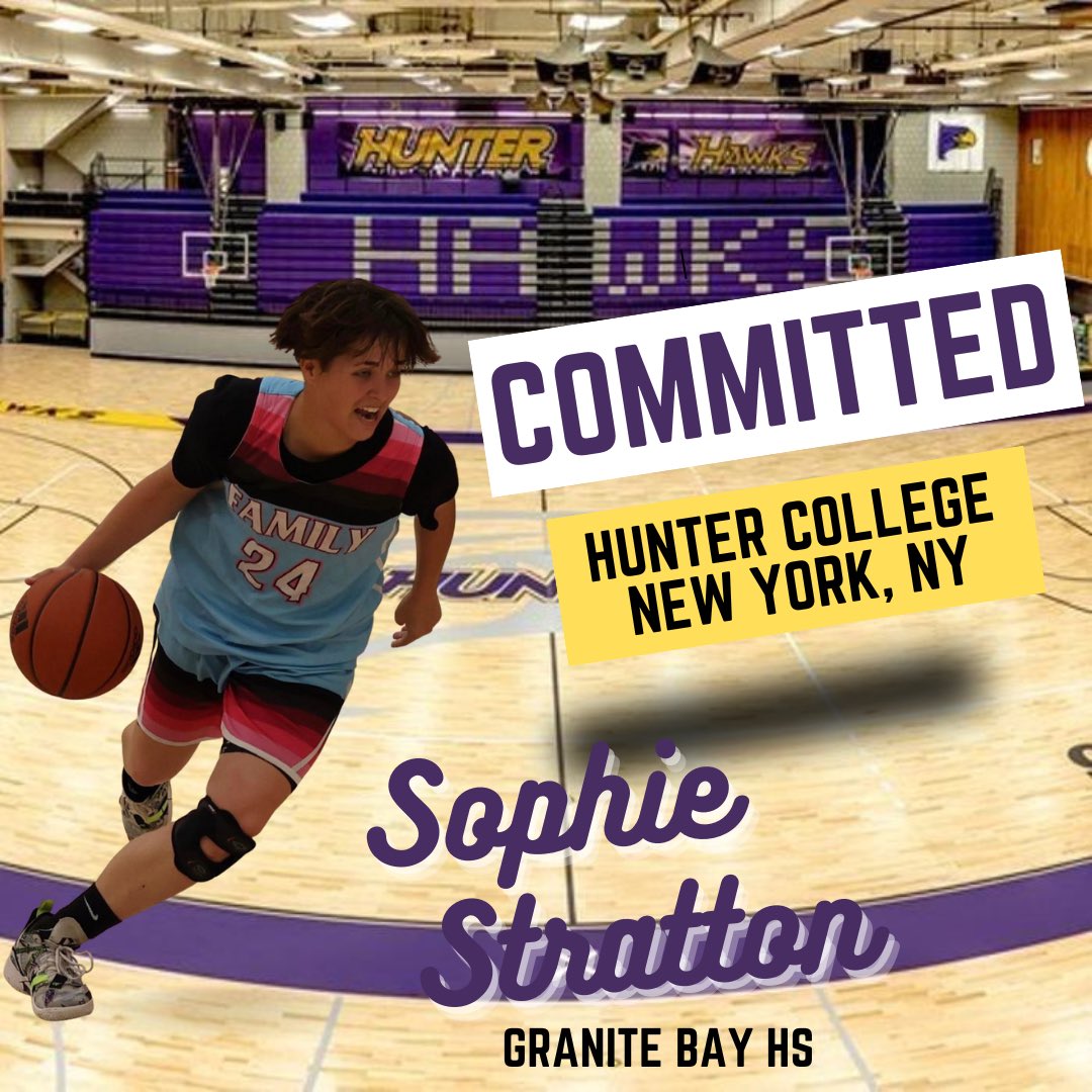 Congratulations to Lady NorCal Dynasty Senior, Sophie Stratton <a href="/GirlsGbhs/">Granite Bay HS Girls Basketball</a> on her commitment to <a href="/HunterCollegeW1/">Hunter College Women’s Basketball</a> Hawks in New York! We are so proud of you Sophie! Keep up the hard work on and off the court! #WEoverME 💙💖