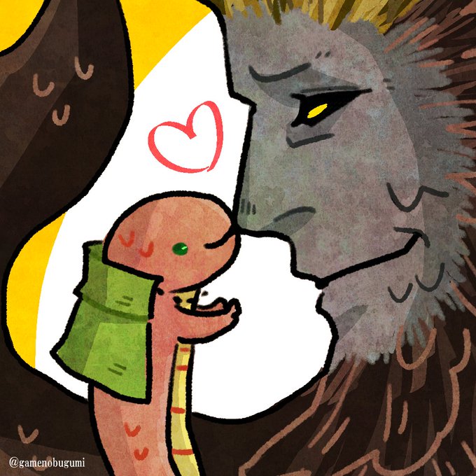 ラーヤちゃんとライカード様 