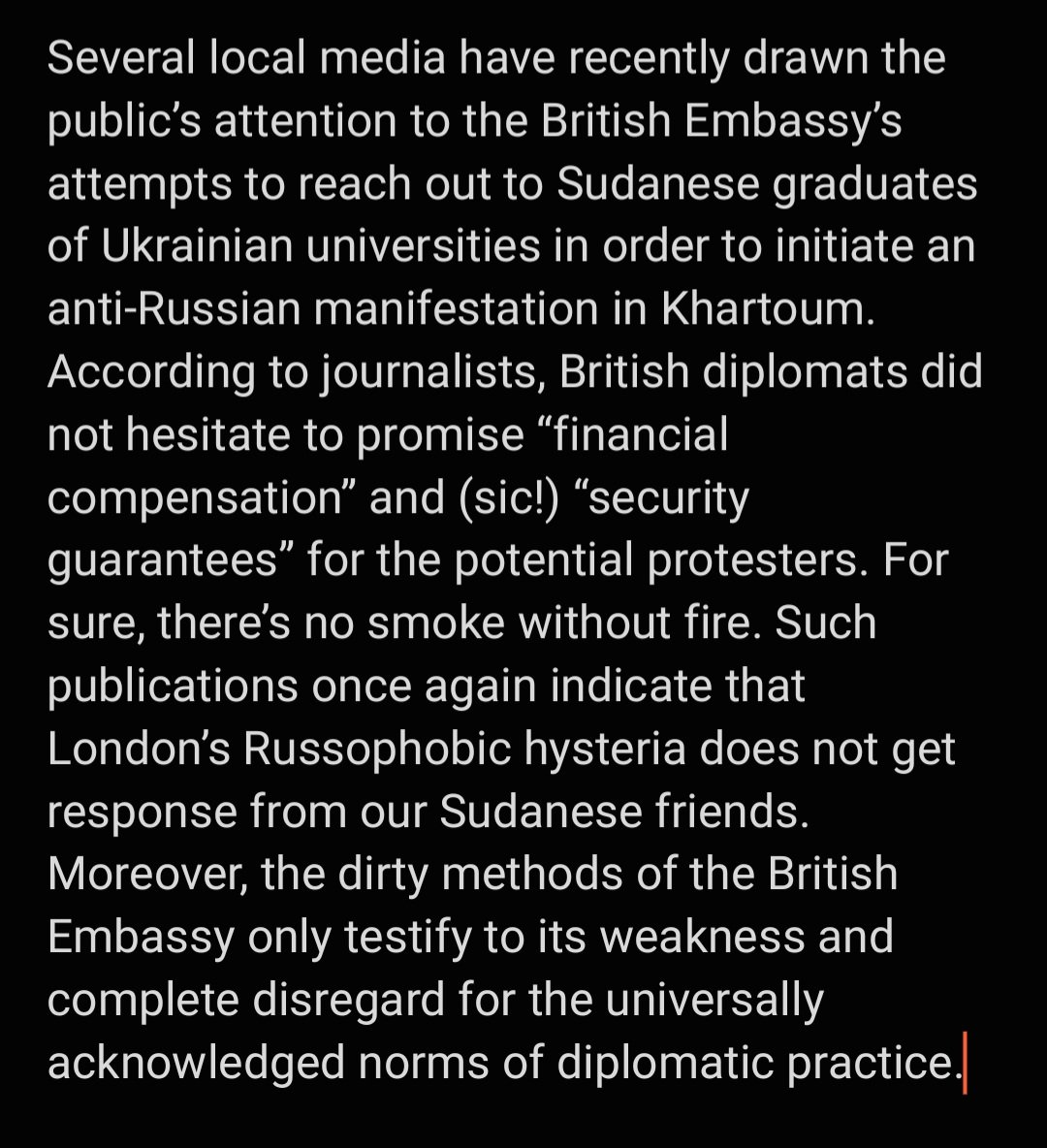 Russia in Sudan tweet media