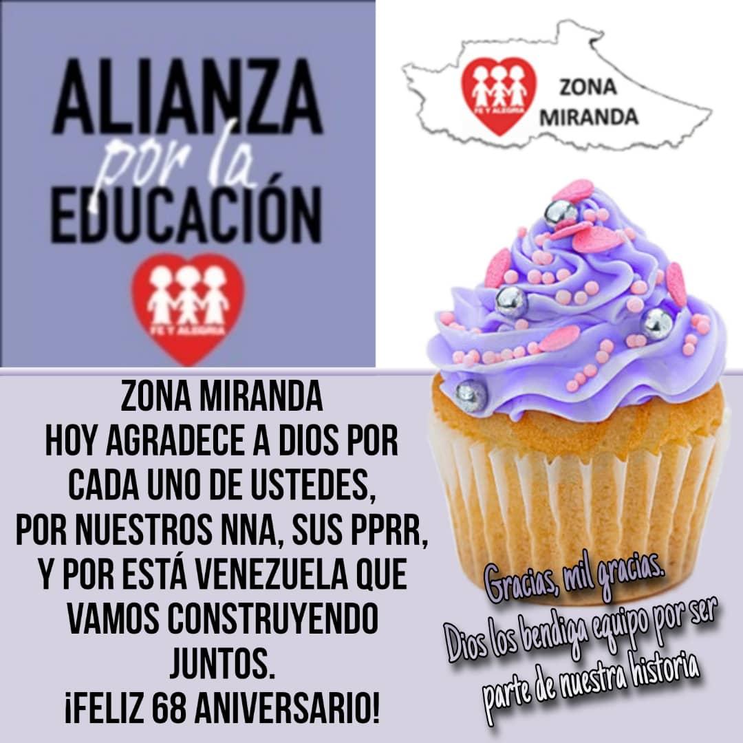 HAmparoS's tweet photo. Hola , Como Regalo de aniversario regálale un espacio en tu Twitter a *Fe y Alegría* , que el mundo sepa que están s de aniversario. https://t.co/ZwpxEDTtWh
