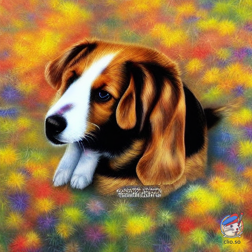 I made this doggilino with clio.so. Fun little tool for going from simple sketch to full image using ControlNet without any of the technical knowledge.

And it seems they are working on a full app for more advanced things too.  Looking forwart to try it <a href="/clioai/">Clio AI</a>!