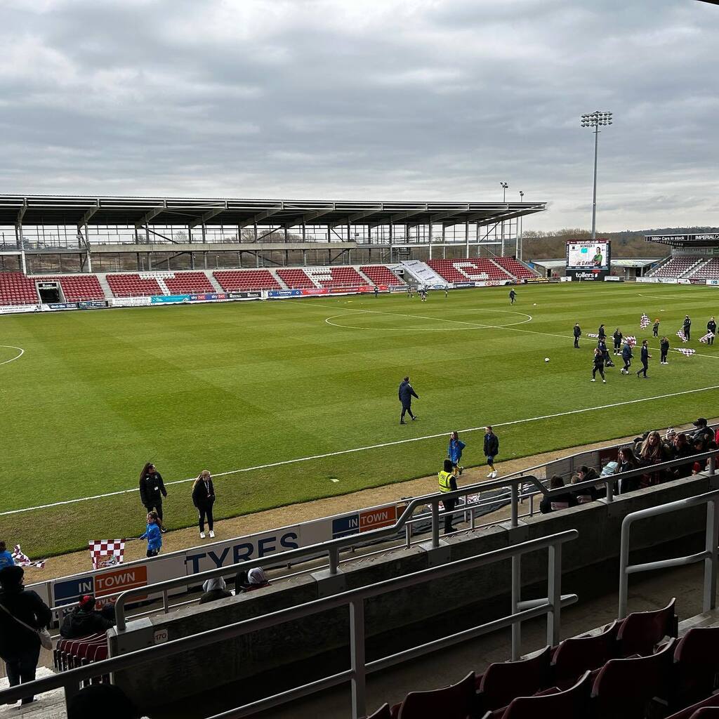 Pitch looking in great shape <a href="/ntfcwomen/">Northampton Town Women</a> <a href="/ntfc_community/">Community Foundation</a> @ntfcofficial #3pts #Cobblers instagr.am/p/CpaM8TtK2K2/
