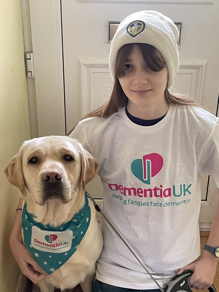 bethshaw28's tweet photo. @lufc season ticket holder Jess has signed up to walk her dogs 100km in March to raise funds for @DementiaUK. Her grandad (also a season ticket holder) has been diagnosed with advanced dementia. She’d love a shout out to keep her going @lukeayling_8 @NoelDavidWhelan  @andrearadri https://t.co/Cngx8vzks7