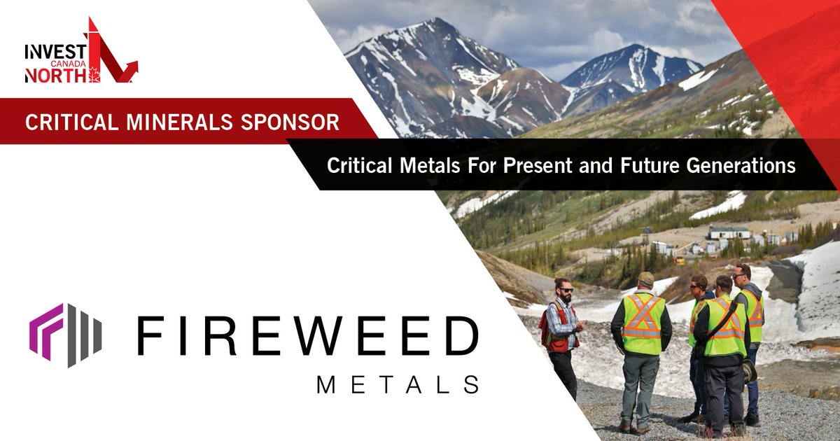 InvestCANorth's tweet photo. Have you registered for our Reception yet? 

Register now at: https://t.co/5sIfhx8C3D

A BIG thank you to our sponsors for their continued support &amp; contribution to the North! 

@debeersgroup 
@FireweedMetals 
@MMGSilver 

#investcanorth #investcanada #mining #PDAC2023 https://t.co/Rh81AfNkyl