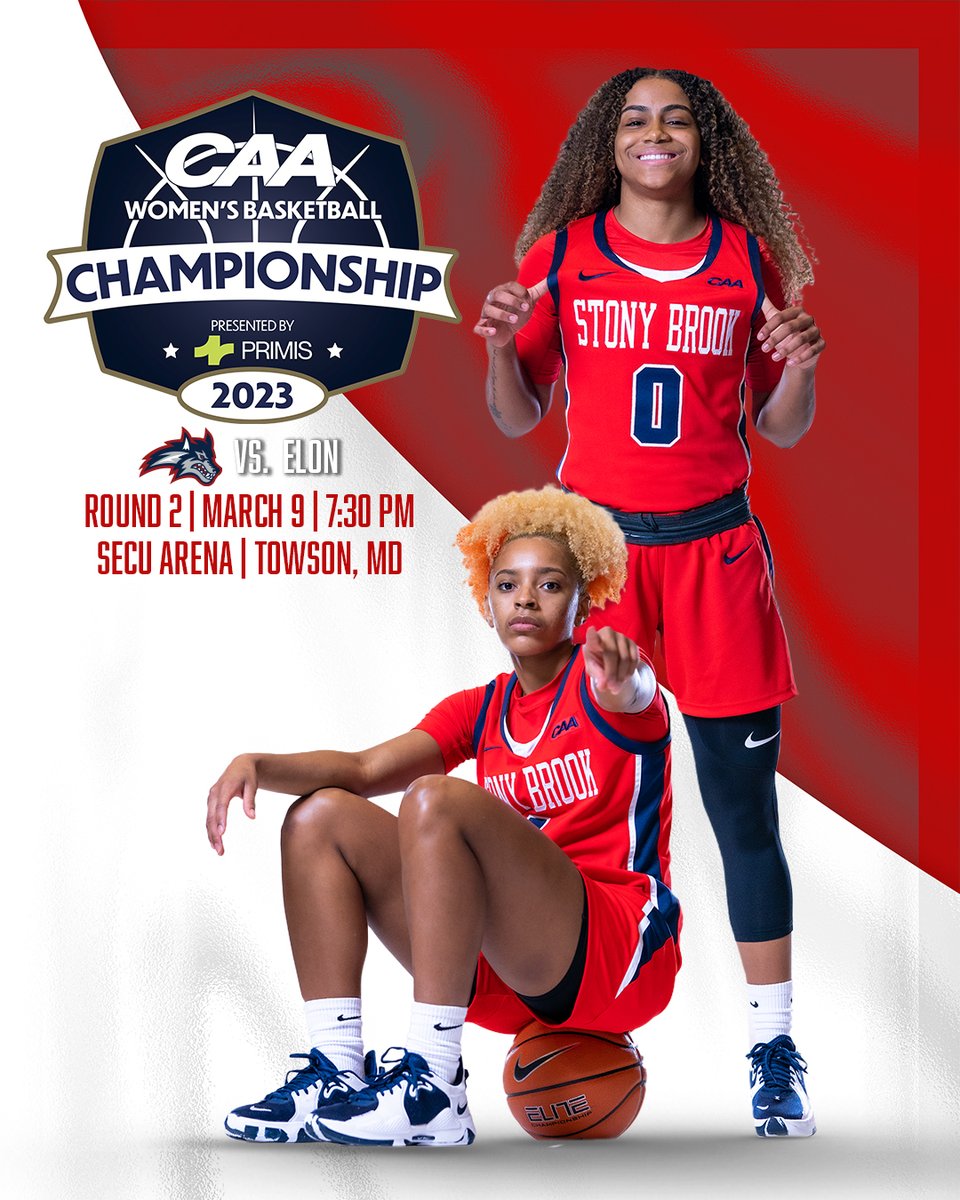 Stony Brook Womenβs Basketball (@stonybrookwbb) on Twitter photo π§ππ π¦π§πππ ππ¦ π¦ππ§ π€©
ποΈ Thursday, March 9
π <a href="/ElonWBasketball/">Elon Women's Basketball</a>
β° 7:30 PM
π SECU Arena | Towson, Md.
ποΈ bit.ly/3ETNpbN
π» bit.ly/3JcAvII (@FloHoops)
ππΊ x #CAAHoops π§ππ π¦π§πππ ππ¦ π¦ππ§ π€©
ποΈ Thursday, March 9
π <a href="/ElonWBasketball/">Elon Women's Basketball</a>
β° 7:30 PM
π SECU Arena | Towson, Md.
ποΈ bit.ly/3ETNpbN
π» bit.ly/3JcAvII (@FloHoops)
ππΊ x #CAAHoops
