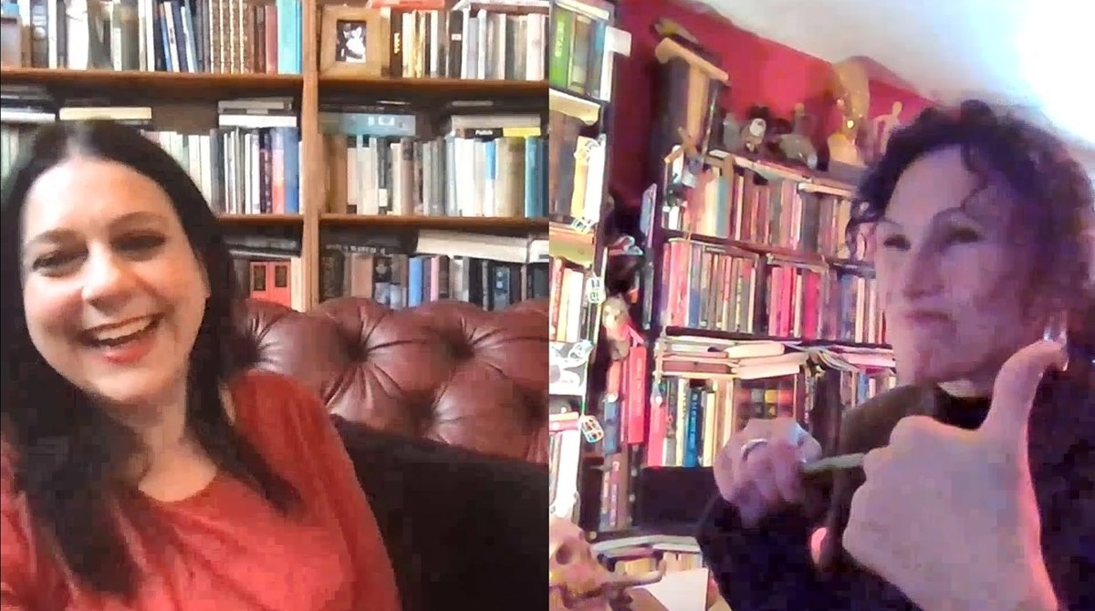 CandiaMcKormack's tweet photo. Chatting with the completely wonderful @DrJaninaRamirez about next month's @GlosHistFest Spring Weekend. Read all about it in the April issue of @cotswoldlife, and secure your tickets here: https://t.co/4bTs77xqLM (don't hang around, though, they're disappearing fast!) https://t.co/ZzsWdRYMjf