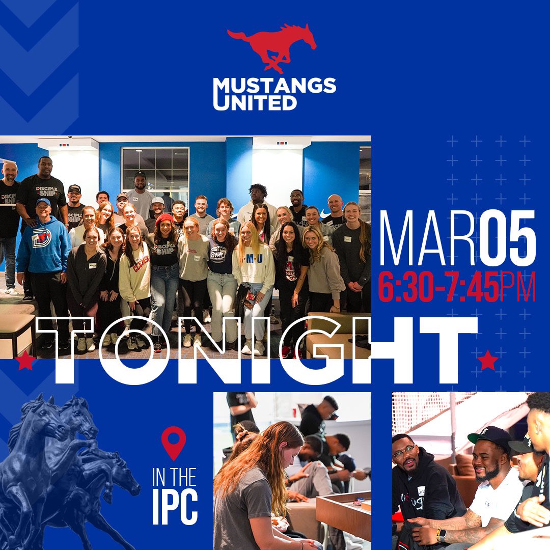🚨ITS FINALLY HERE🚨
Join us for our March Mustangs United Rally TONIGHT ‼️‼️
#fca #fellowship #ponyupdallas