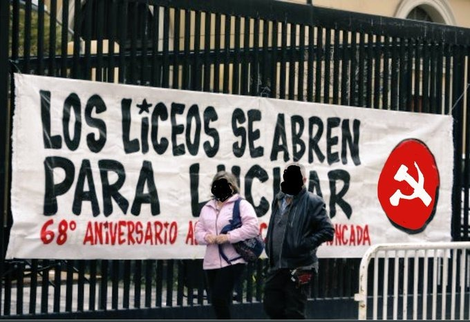 #ChileEnManosDeCorruptos- Bloqueo zurdos bastardos tweet media