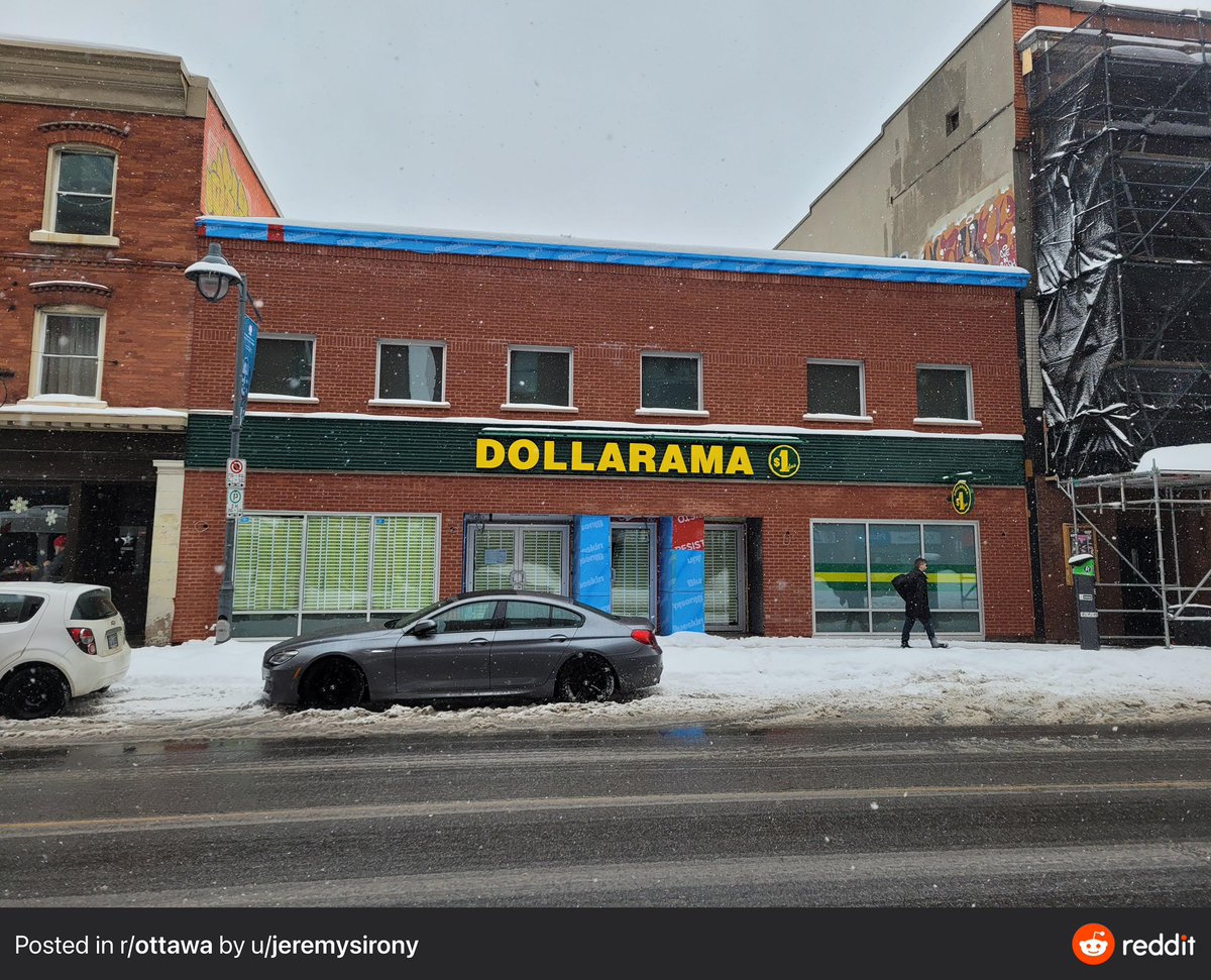 If you live long enough you’ll see the venue you went to punk shows at in high school turn into a dollar store.