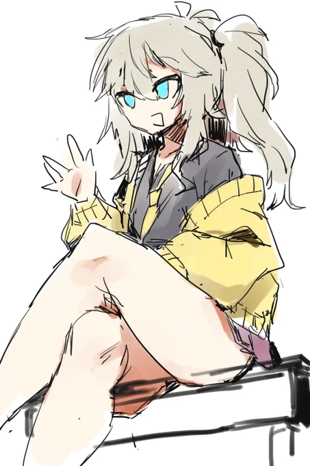 む 
