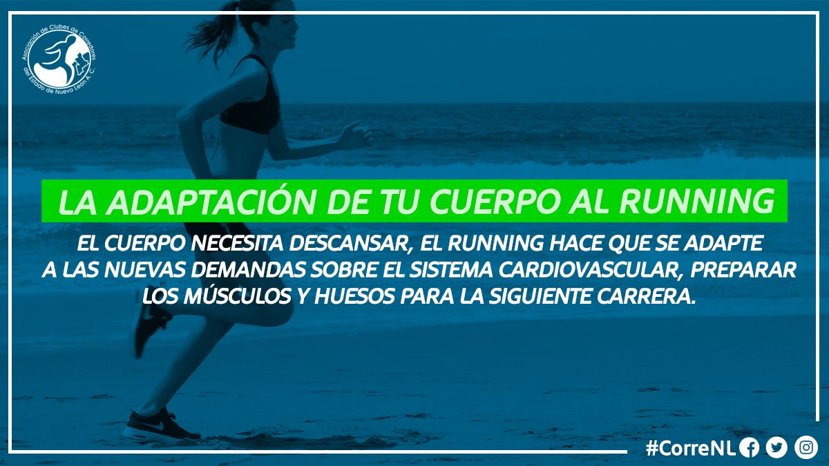 Si eres principiante en el running ¡no te frustres! 👋 Todo irá bien🤗, esta es tu señal para darte un descanso y seguir practicando🙌🏃🏽‍♀️. 

#CorreNL #Runner #Running #EmpezarElRunning