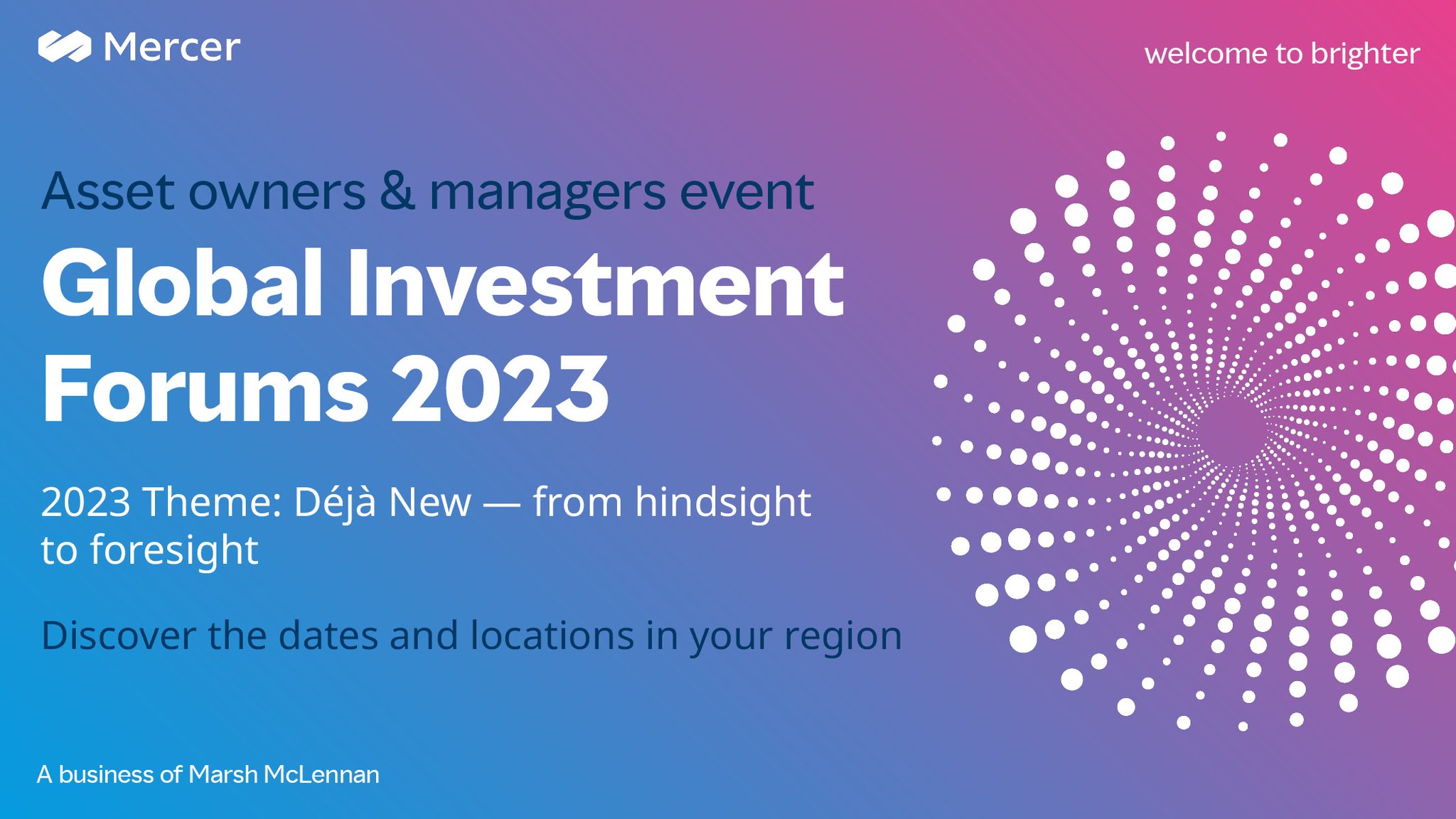 Mercer on Twitter "Save the date for a Mercer Global Investment Forum