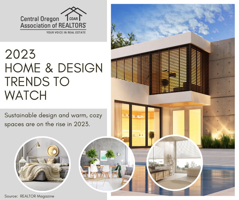 CascadesEastRE's tweet photo. Check out the 12 home and design trends that experts think will be stars in 2023! https://t.co/cY5r6Lozss

#Realtors #RealtorMagazine #HomeDesign #HomeImprovement #HomeDecor https://t.co/m75dIDvXDL