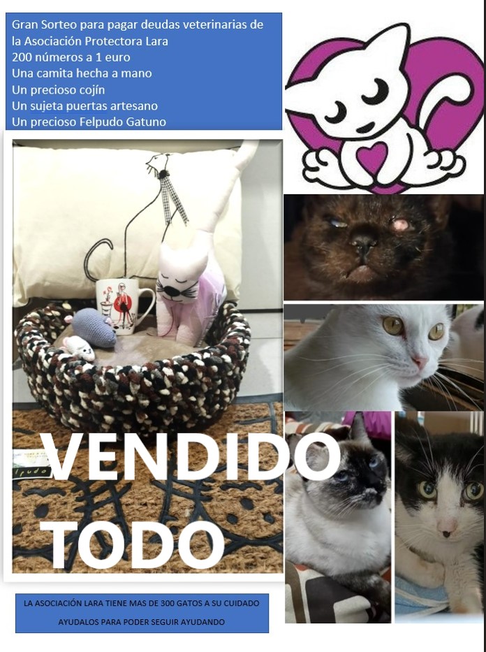 lara_santuario's tweet photo. Dos buenas noticias: el 1er SORTEO DE LARA PARA PAGAR FACTURAS YA ESTÁ TODO VENDIDO. En breve las compañeras lo llevarán a cabo y sabremos la persona afortunada con ese precioso lote
La 2ª noticia: estamos preparando ya el 2º SORTEO 🙀 https://t.co/2u2bC9pn8T
