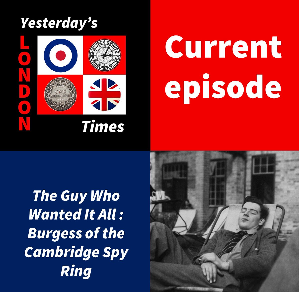 JenMaresYLT's tweet photo. Not as famous as some spies,  but overwhelming evidence points to the flamboyant &amp; outlandish Guy Burgess as the most prolific &amp; proficient of the #CambridgeSpyRing . Listen as we consider what makes Burgess an outlier.   #spies #espionage https://t.co/PSVJRDKFvK https://t.co/RVGqwQwV0q