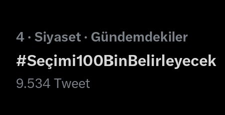 By_UgurE's tweet photo. Ülke gündemine 4.sıradan girdik. Haydi bastıralım ve ilk sıraya yükselelim.💪

#Seçimi100BinBelirleyecek https://t.co/uVUR8WvtiD