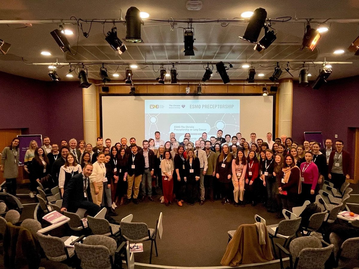 marcus_skribek's tweet photo. Three valuable days of excellent science at @TheChristieSoO. Eminent international thought leaders discussed the past, present and future of #lungcancer treatment. Looking forward to similar important events organized by @myESMO. https://t.co/QGd80MWuwt