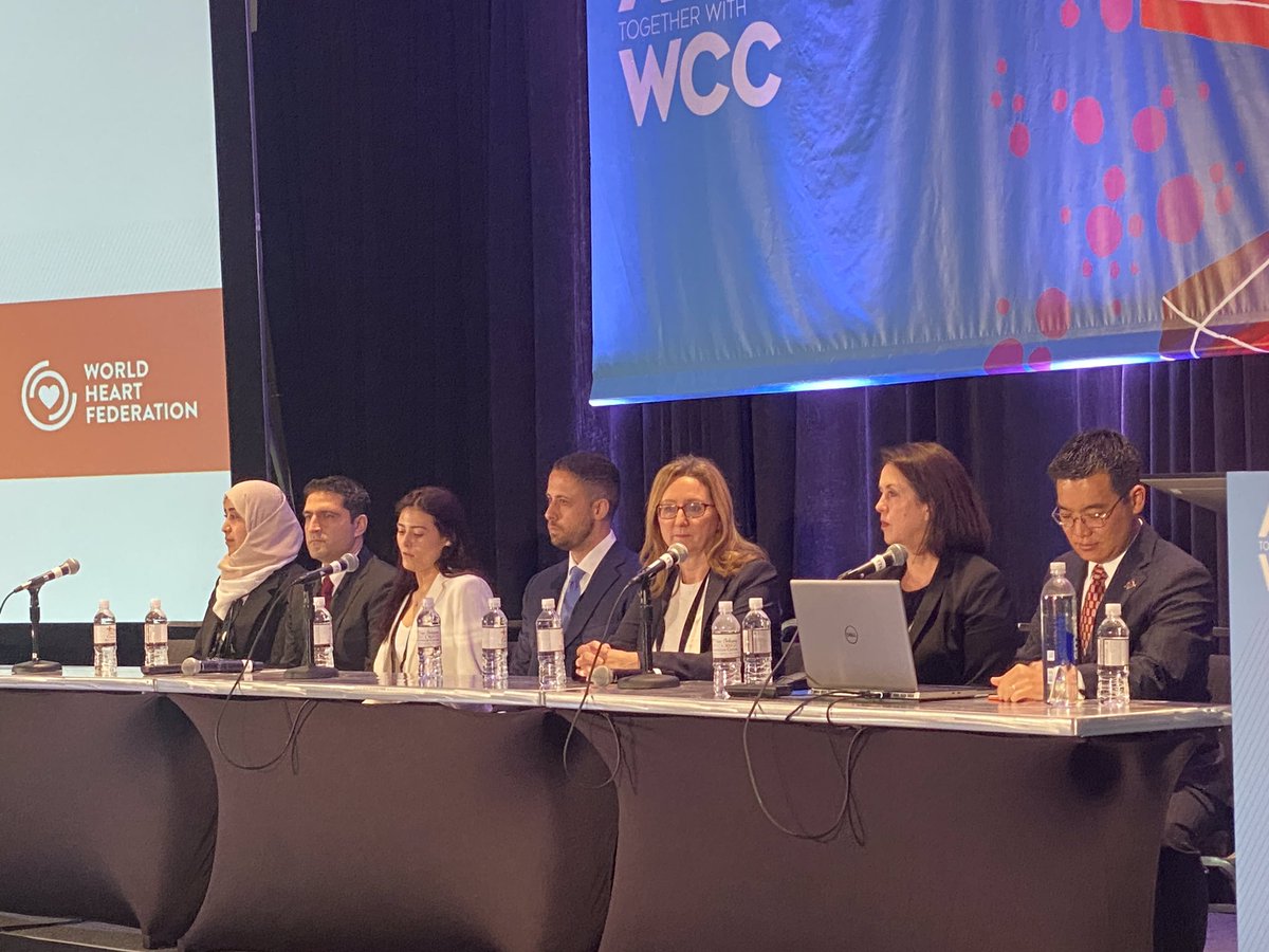 Good morning, #ACC23! We are with <a href="/CandiceSilvers1/">Candice Silversides</a>, editor of #JACCAdvances, this morning as she gives a year-in-review of research in pediatric and congenital heart disease.  #ACCACPC