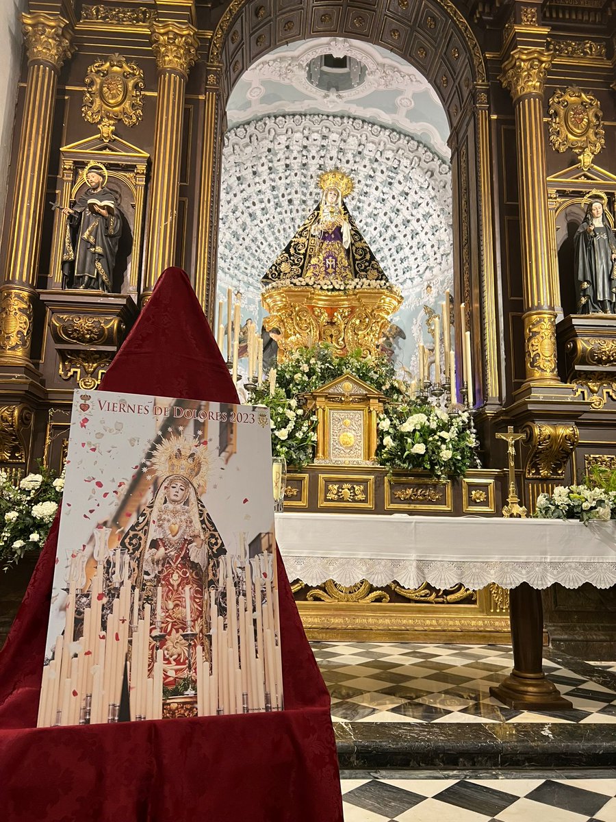 Al finalizar la Fiesta de Regla se ha procedido a la presentación del Cartel Viernes de Dolores 2023.

El cartel está ilustrado con una preciosa fotografía de Valentín Moyano <a href="/ValMoyano/">Valentín Moyano</a> al que agradecemos su trato con nuestra hermandad.