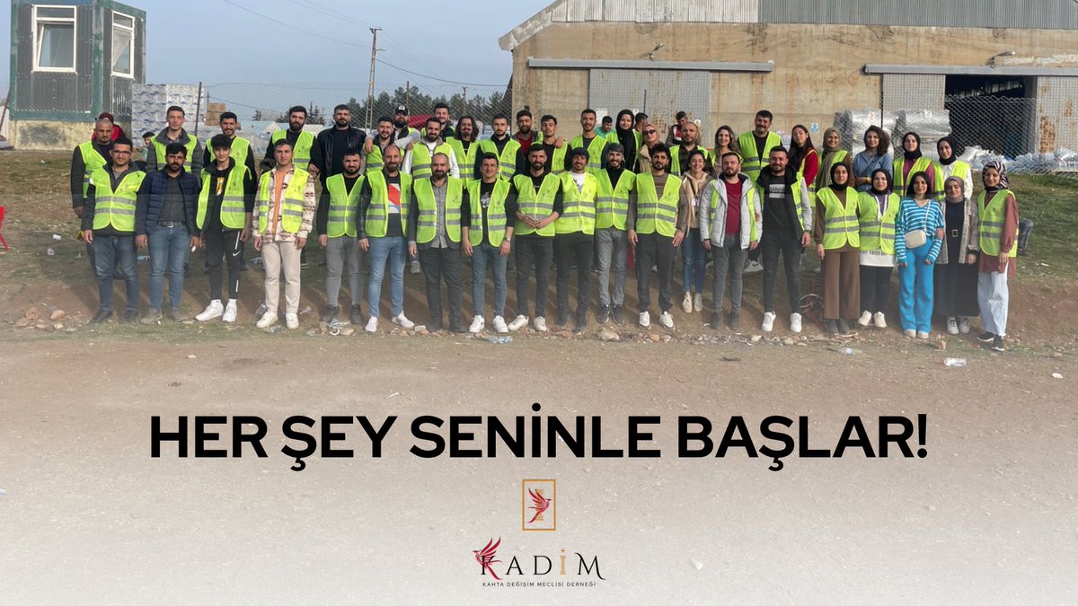 Hep birlikte, hep omuz omuza.