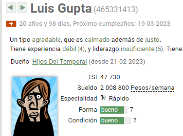 HdTemporal's tweet image. El suizo Luis Gupta es la flamante incorporación de cara a la próxima temporada. Bienvenido a #HijosDelTemporal