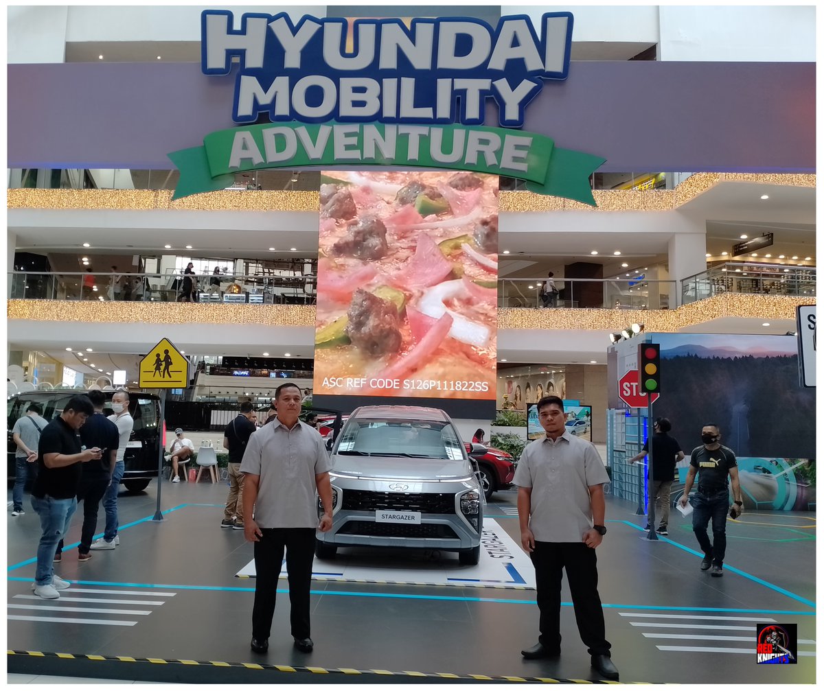 redknightsph's tweet photo. Our bouncers from Hyundai/Roblox Event at the Glorietta Activity Center. #hyundai #RedKnights #Bouncers https://t.co/tehTePClZE