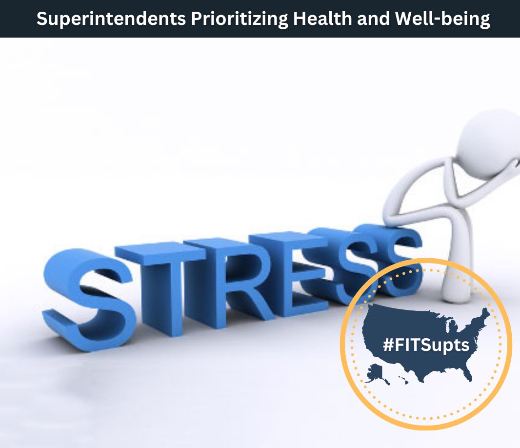How do the Nation’s Top Supts prioritize  stress? When surveyed supts indicated that they recognize stress and address it quickly. They do not allow it to sit unaddressed - because it only grows and begins to consume them personally and professionally! #FITSupts #SuptChat <a href="/AASAHQ/">AASA</a>